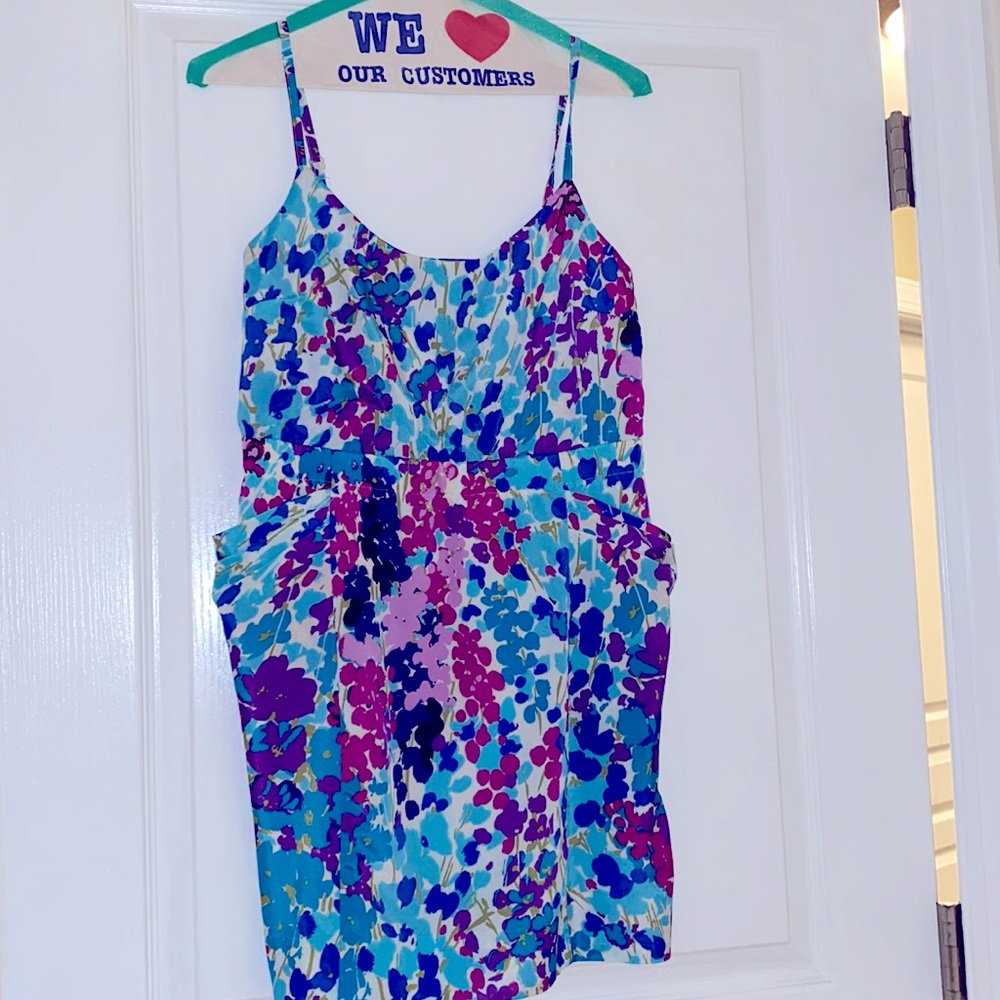 Blue and Purple Dress